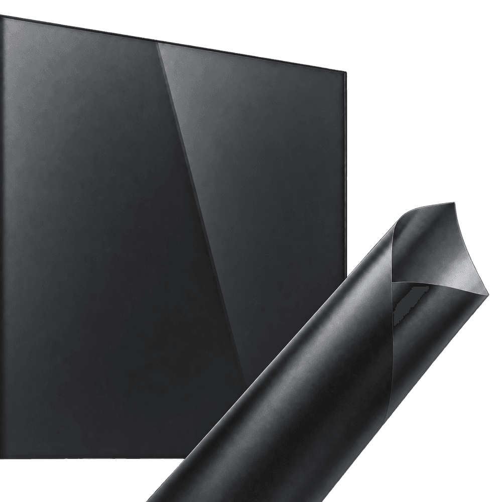 декоративная плёнка чёрный матовый MATTE FROST BLACK — тонировка окон квартир, домов и зданий в Ростове-на-Дону — главное фото