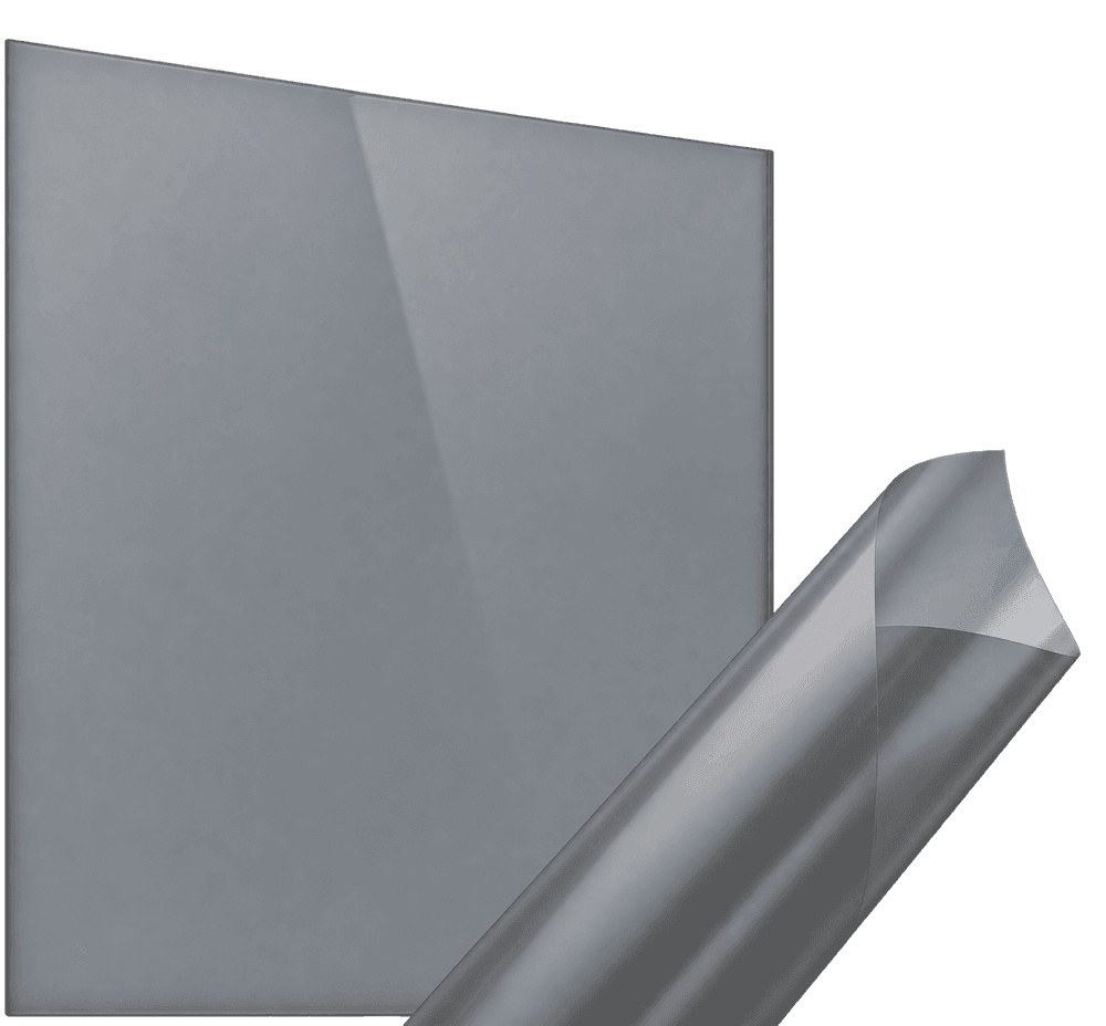 декоративная плёнка серый матовый MATTE GREY — тонировка окон квартир, домов и зданий в Ростове-на-Дону — главное фото